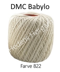 DMC Babylo nr. 20 farve 822 Udgår i 100 gram